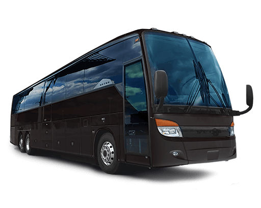 black charter bus